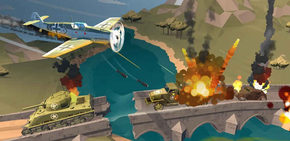 Ace Bomber WW2 Warplanes screenshot 1