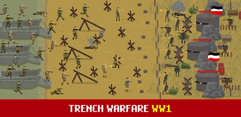 Trench Warfare WW1: RTS Battle screenshot 1