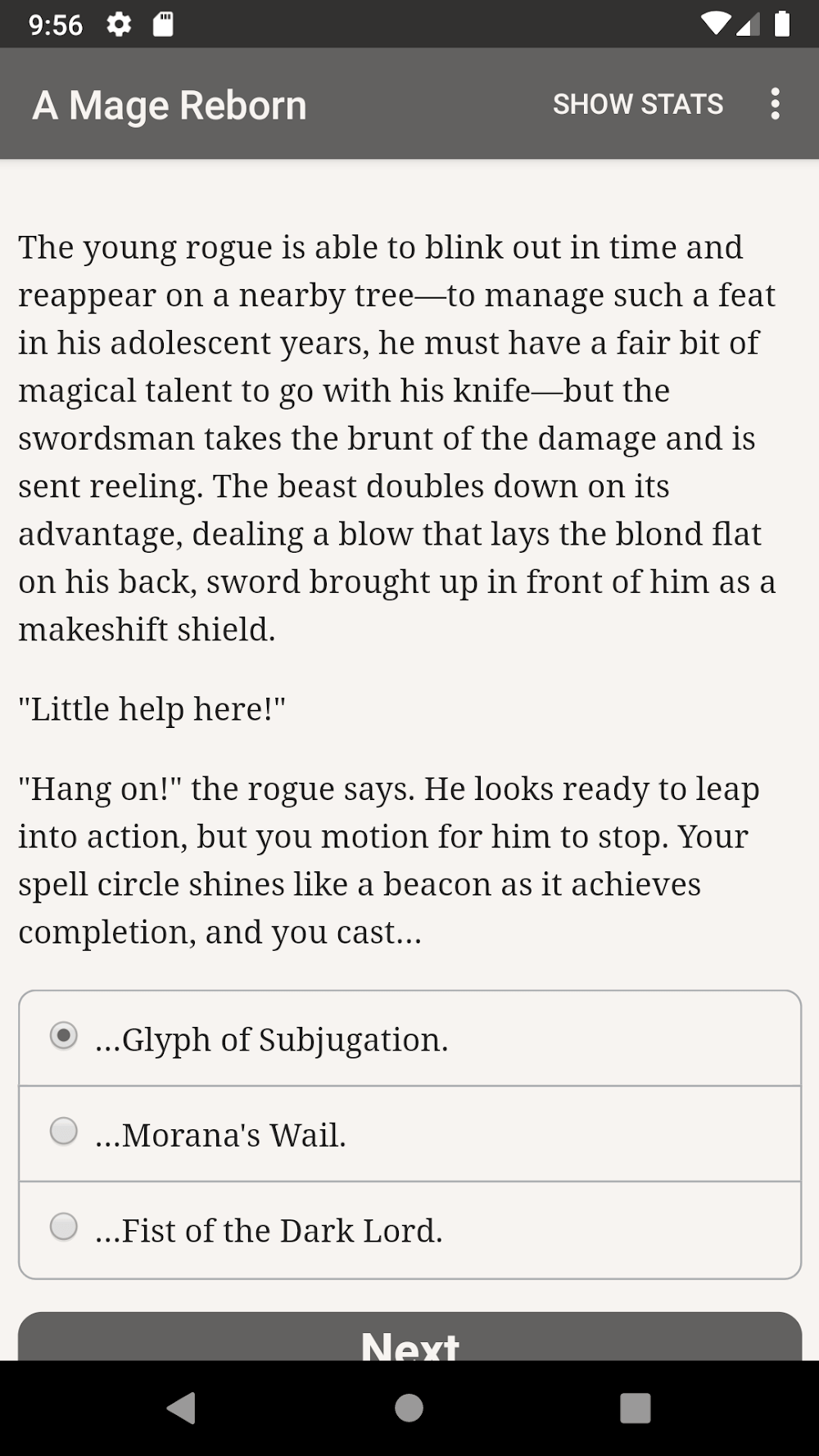 A Mage Reborn: Book One screenshot 2