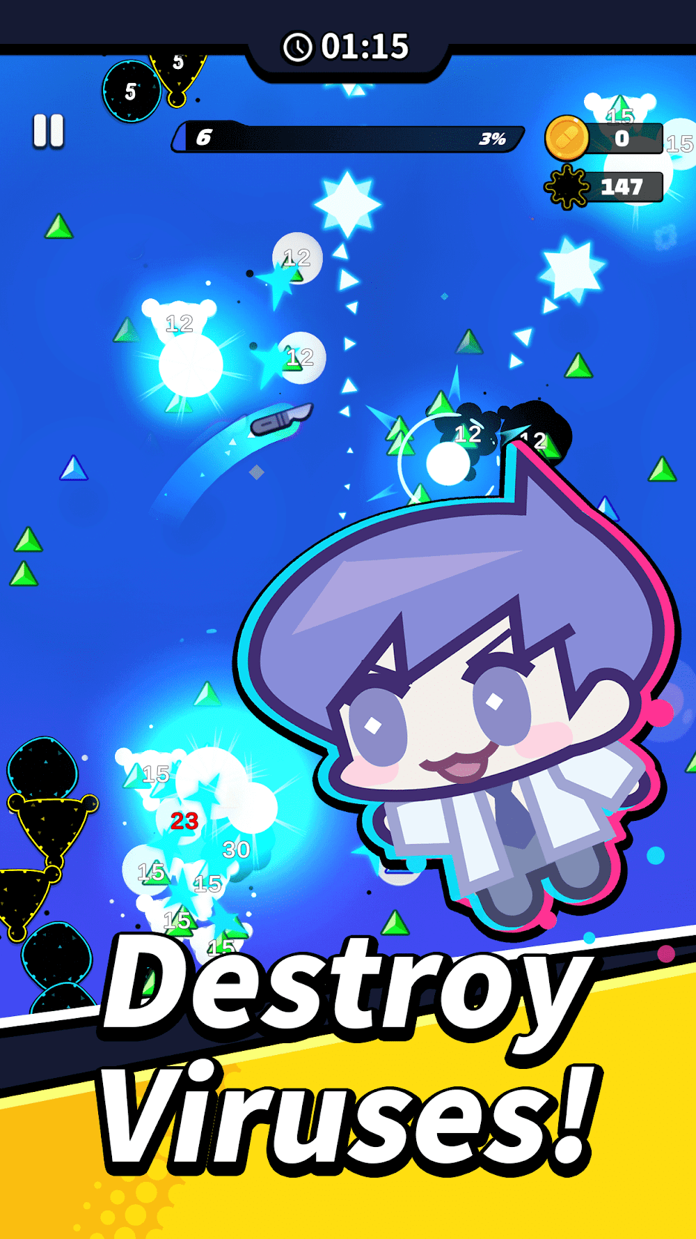 AI Doctor : Casual Roguelike screenshot 2
