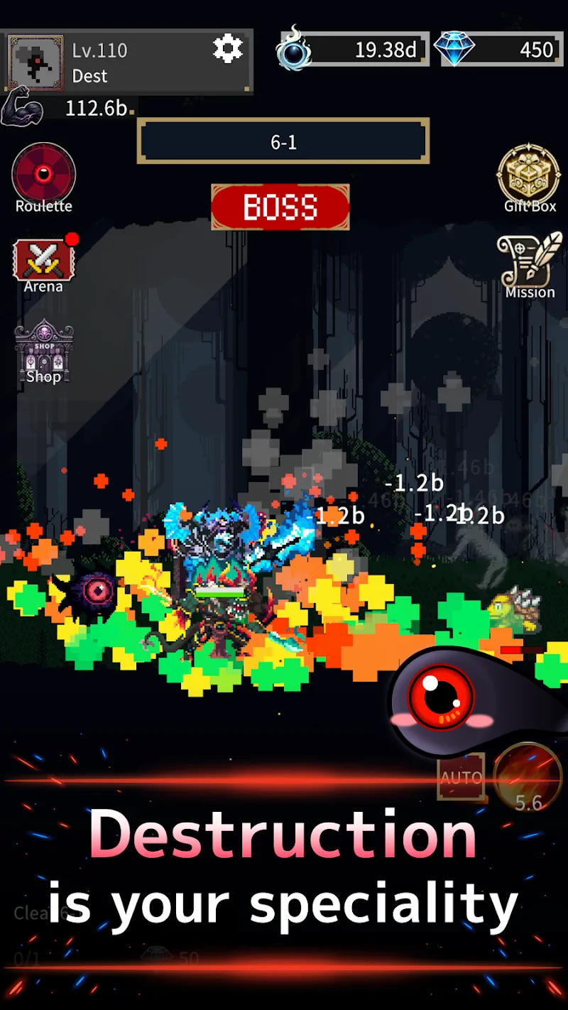 AFK God of Destruction IdleRPG screenshot 4
