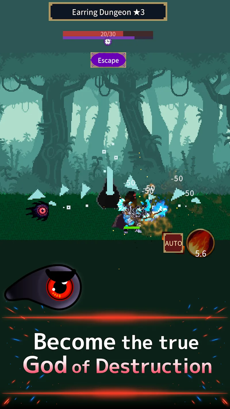 AFK God of Destruction IdleRPG screenshot 3