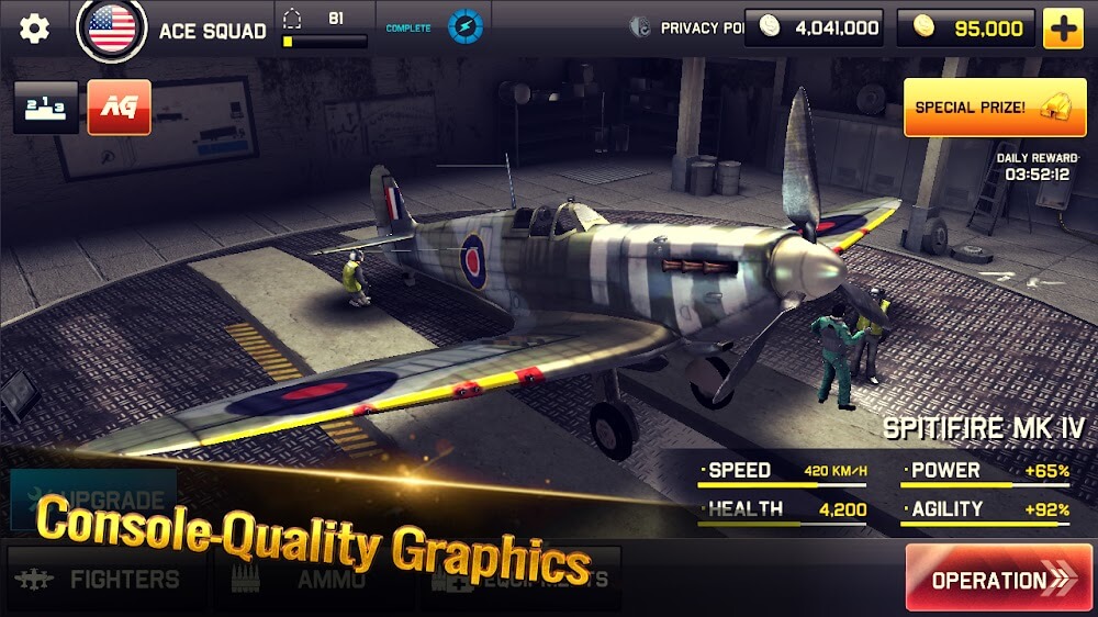 Ace Squadron: WWII Conflicts screenshot 2