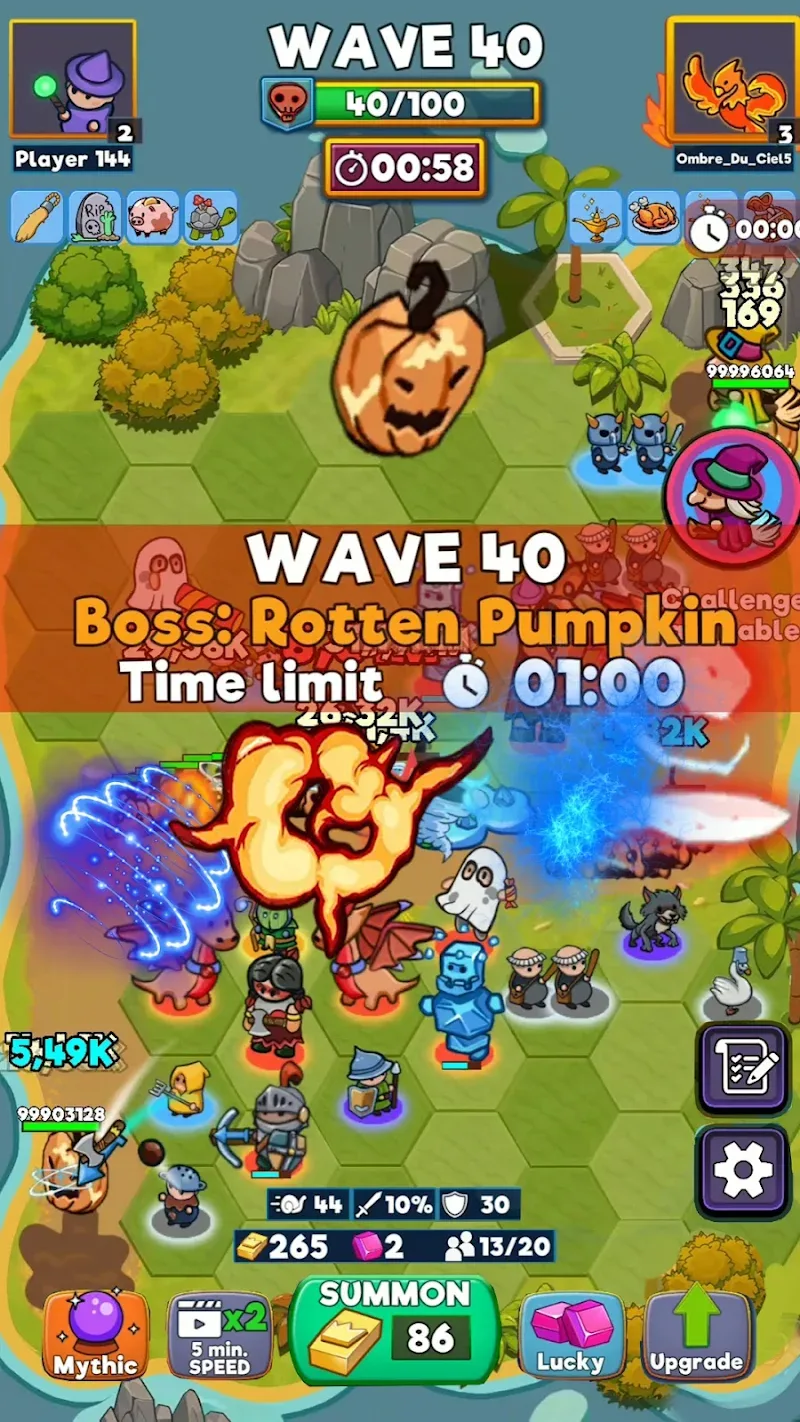 ChanceLot TD: Merge Wars screenshot 6