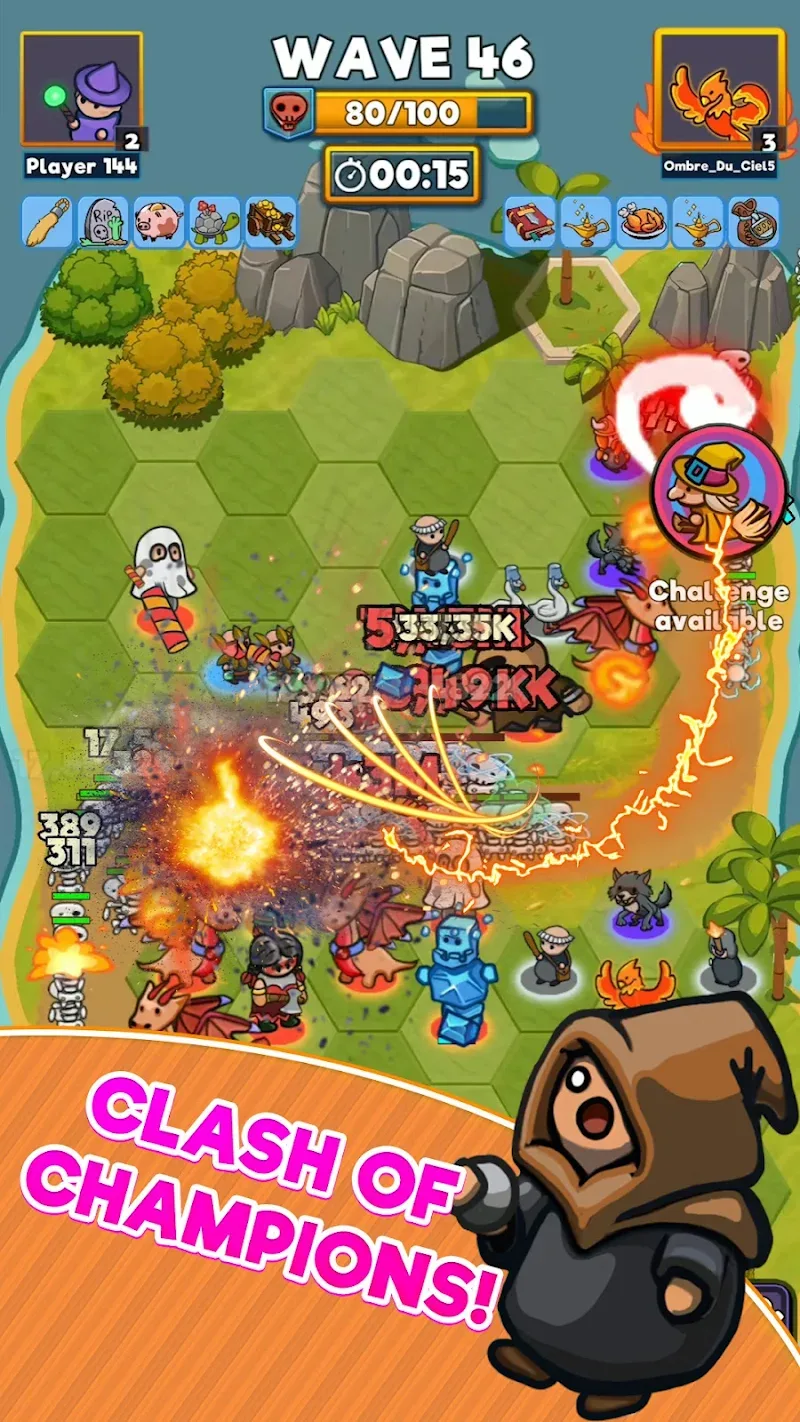 ChanceLot TD: Merge Wars screenshot 4