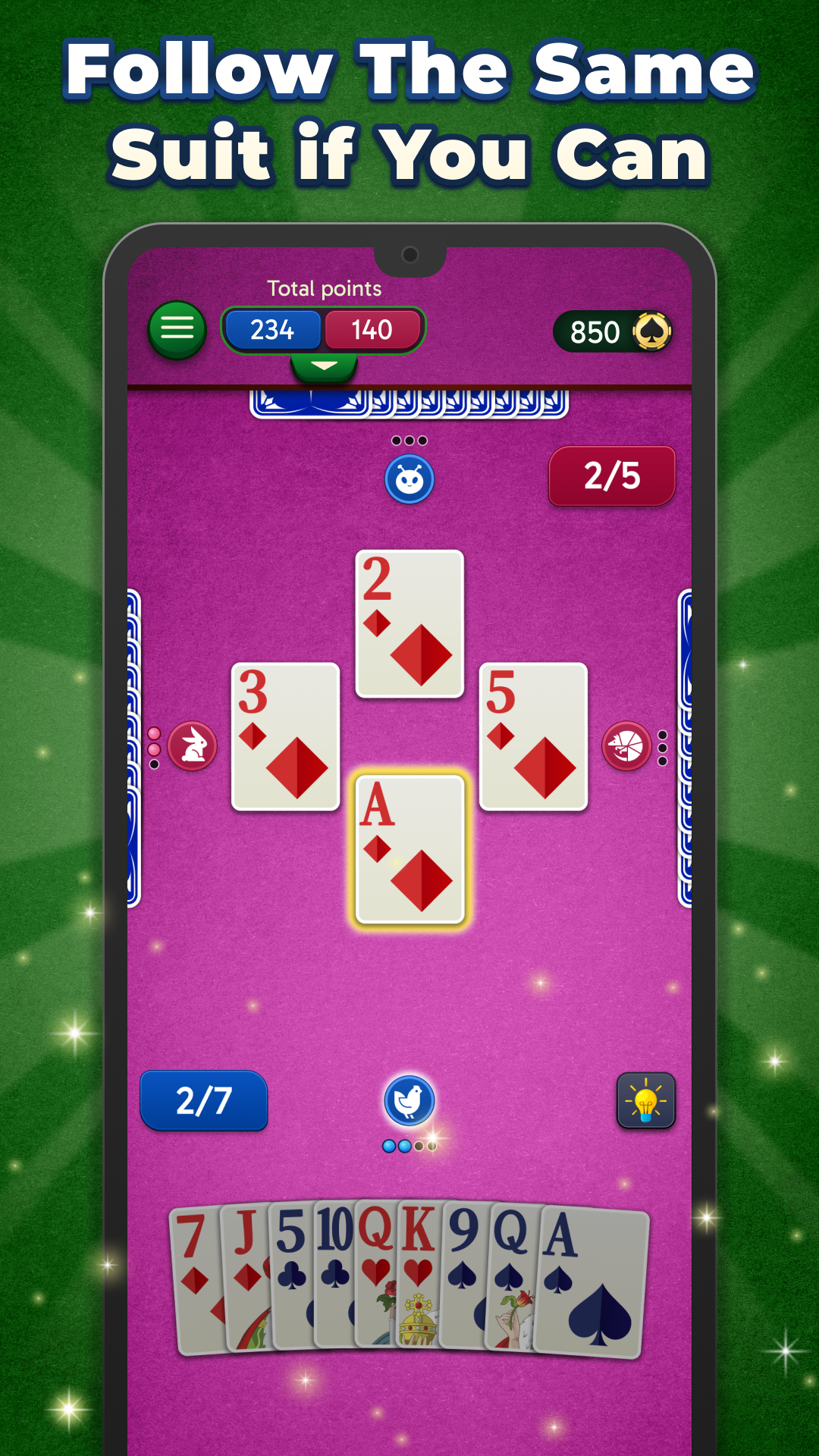 Spades Stars - Card Game screenshot 2