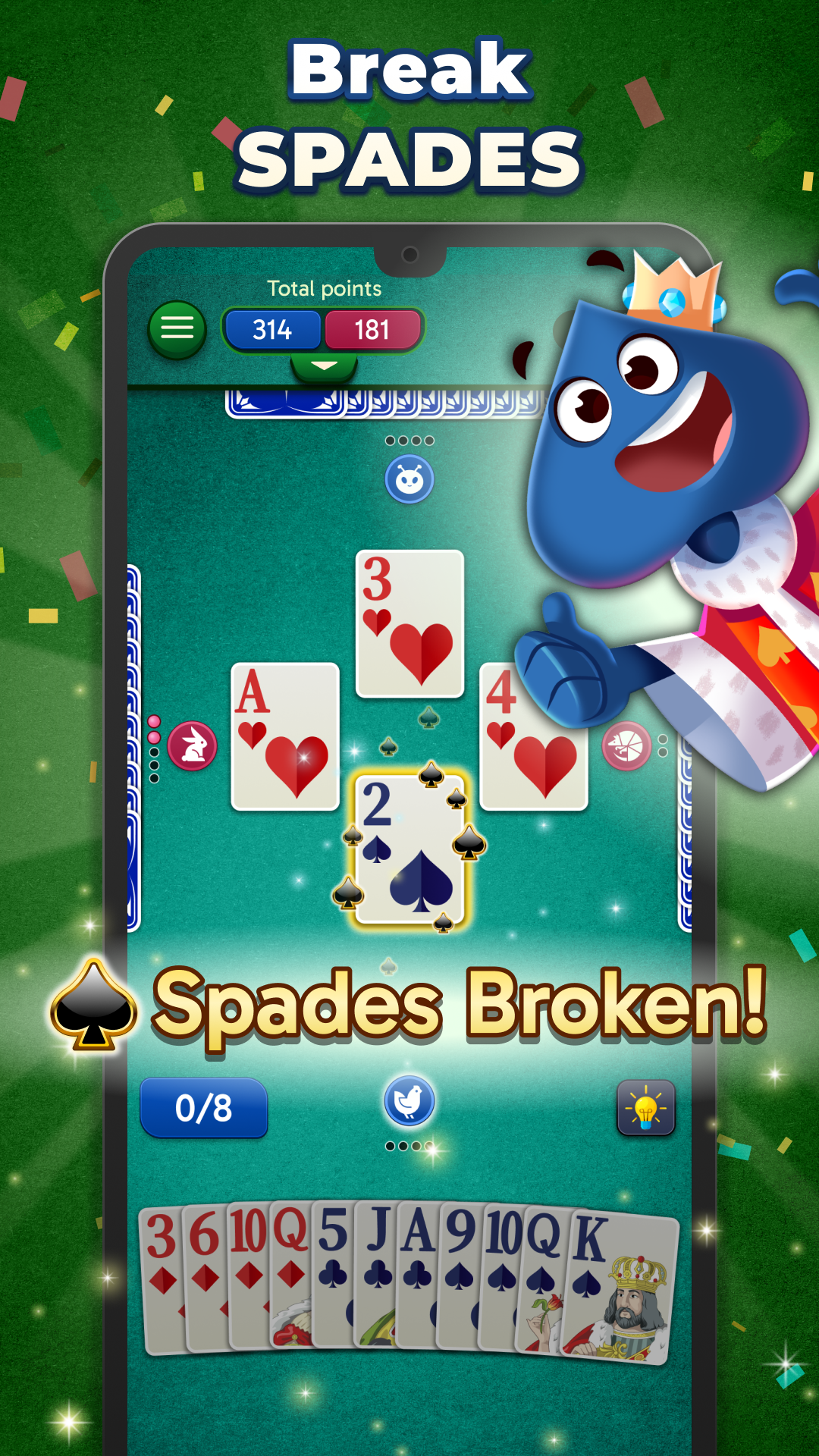 Spades Stars - Card Game screenshot 3