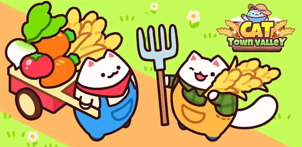 Cat Town Valley: Healing Farm screenshot 1