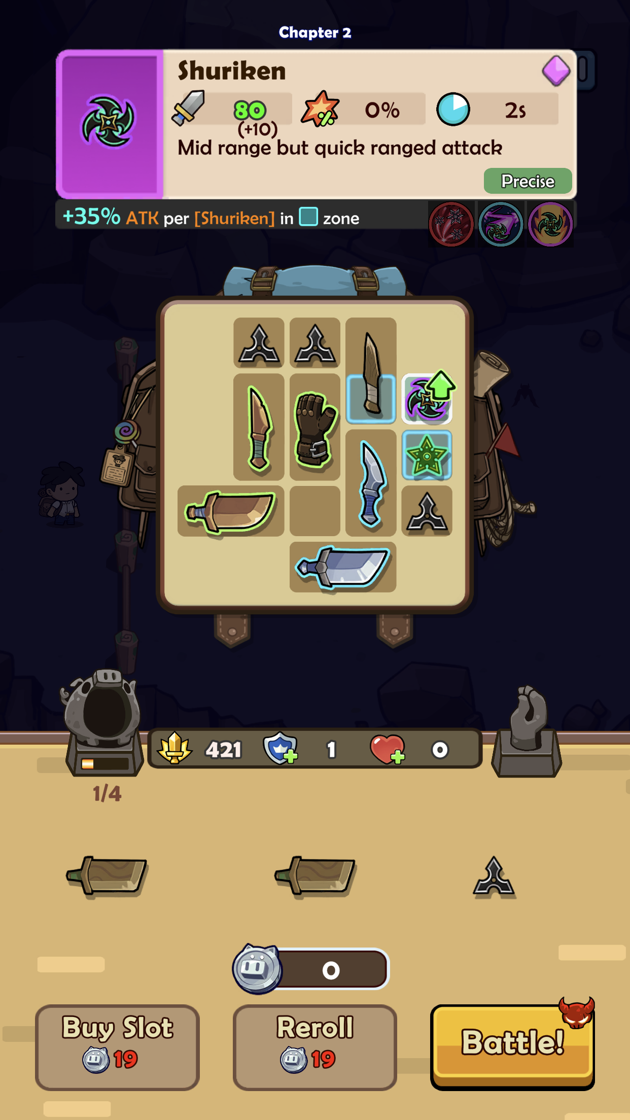 BagMaster Isekai – Bag Battle screenshot 1