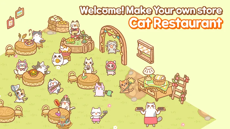Cat Restaurant: cooking game screenshot 2