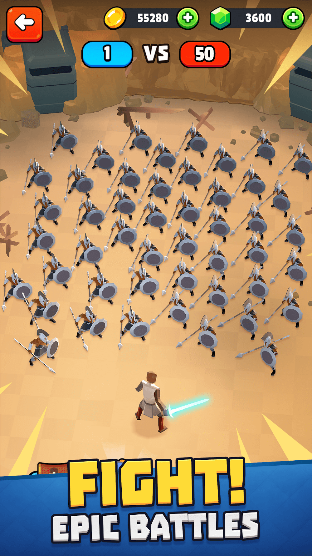 Battle Simulator: Warfare screenshot 2