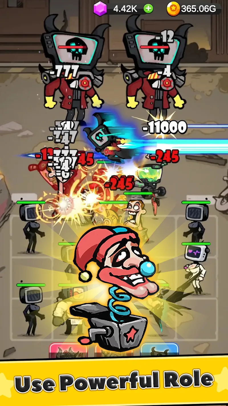 Battle Warriors: Strategy Game screenshot 3