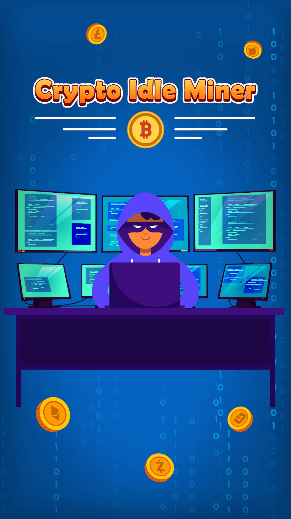 Bitcoin Crypto Idle Miner gameplay screenshot 2