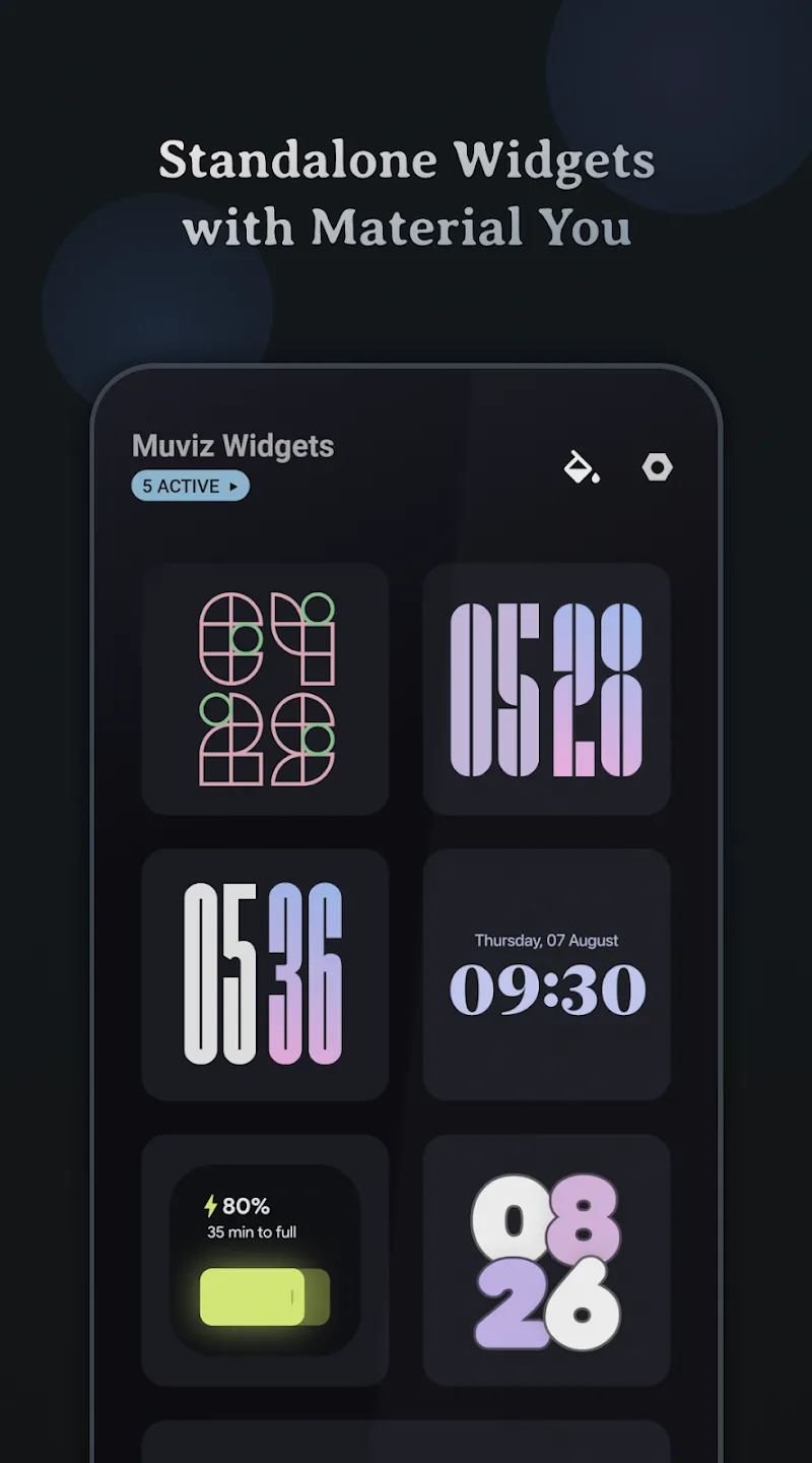 Muviz Widgets screenshot 2