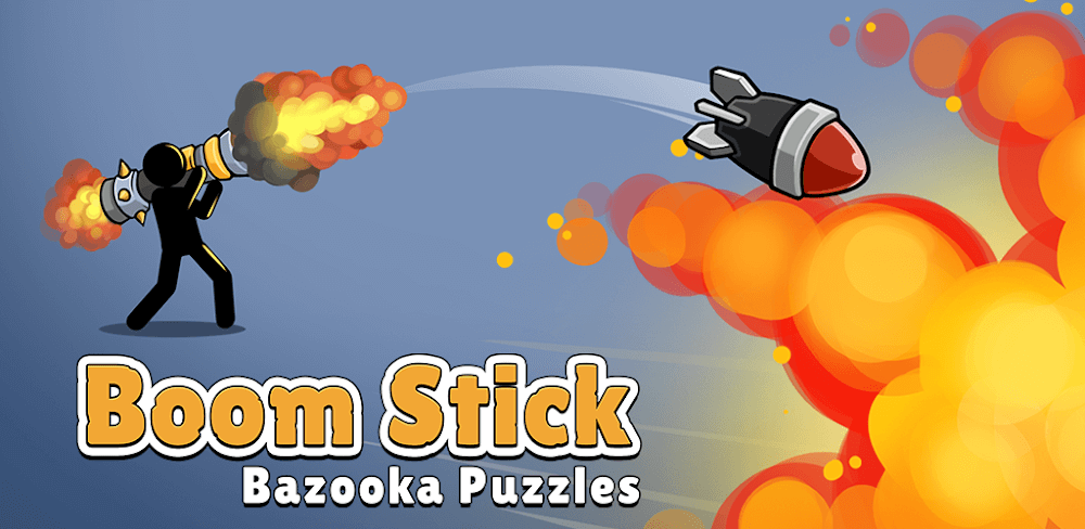 Boom Stick: Bazooka Puzzles screenshot 1