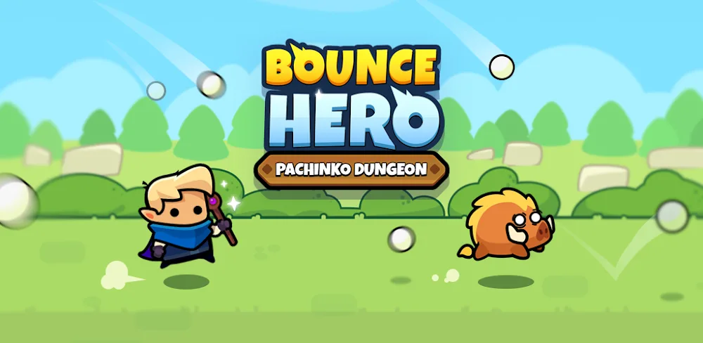 Bounce Hero: Pachinko Dungeon screenshot 1