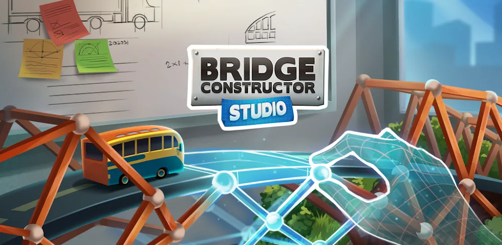 Bridge Constructor Studio gameplay screenshot 1