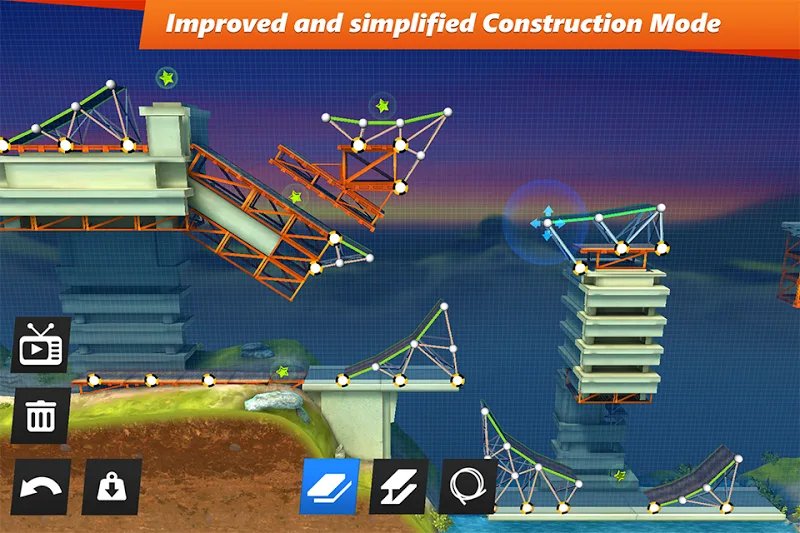 Bridge Constructor Stunts screenshot 4
