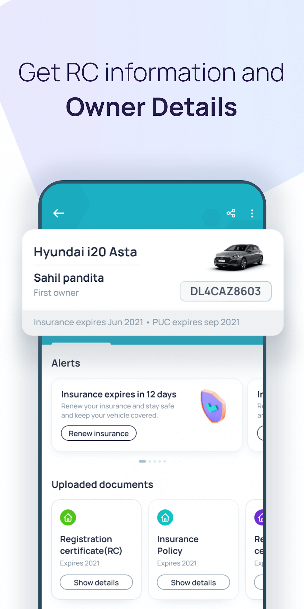 RTO Vehicle Information screenshot 4