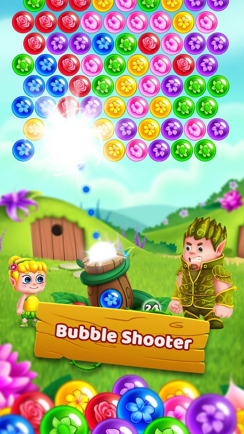 Bubble Shooter - Flower Games screenshot 7