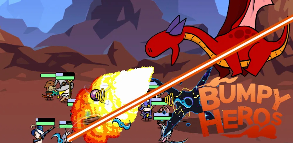 Bumpy Heros screenshot 1