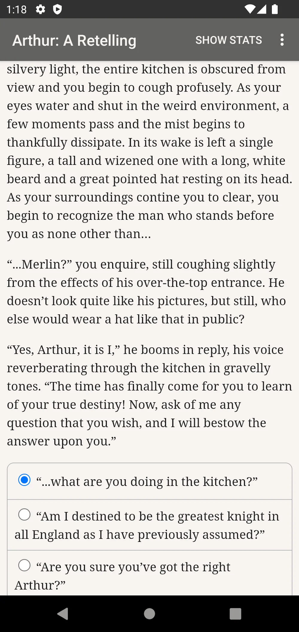 Arthur: A Retelling screenshot 2