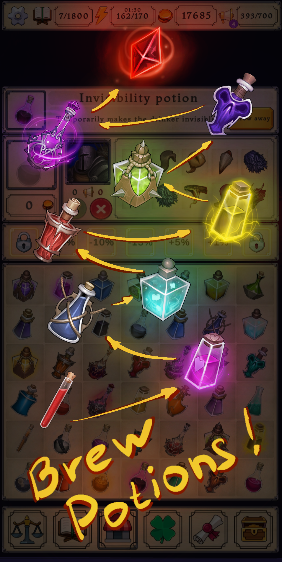 Potion Shop: Alchemy Simulator screenshot 1