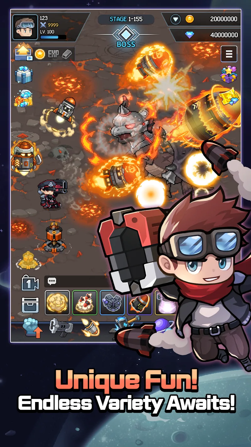 Cannon Shooter: Dot Idle RPG screenshot 5