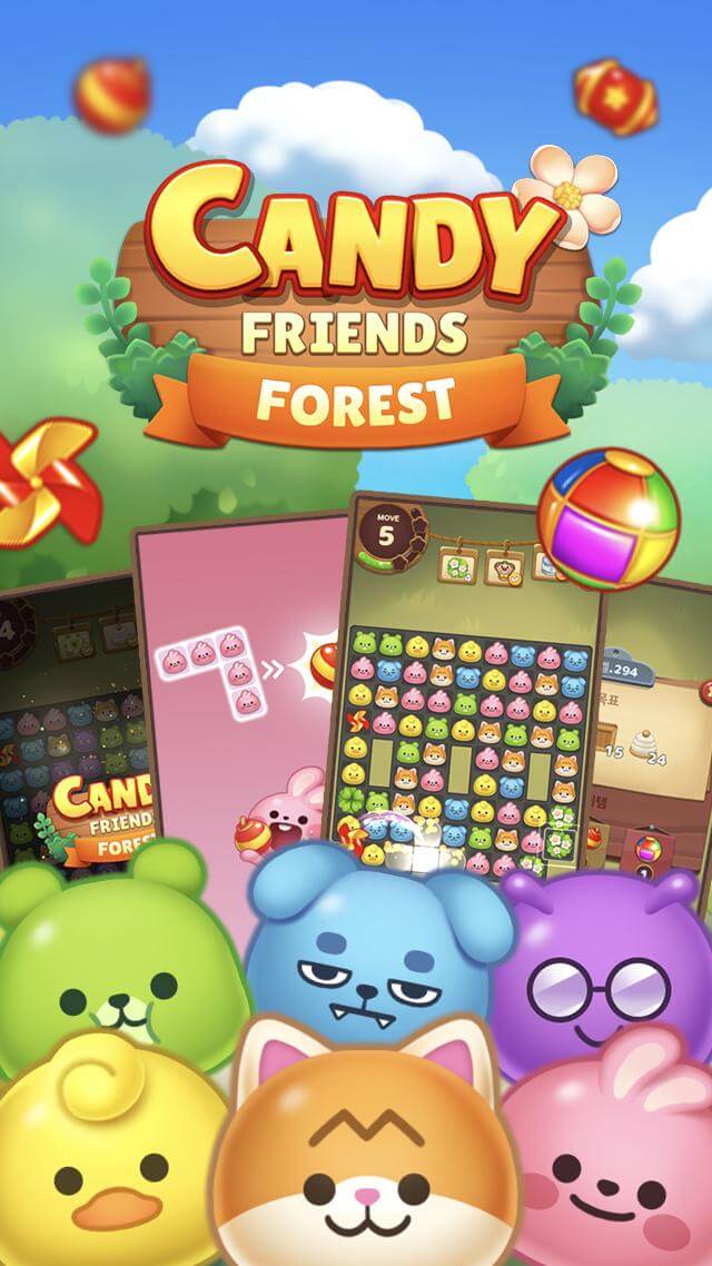 Candy Friends Forest screenshot 6