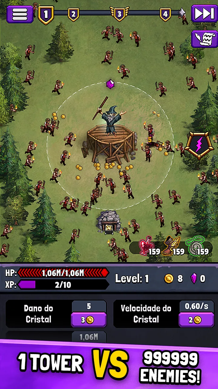 Evil Tower - Idle Defense TD screenshot 2