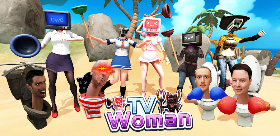 Camera TV Monster: War Games screenshot 1