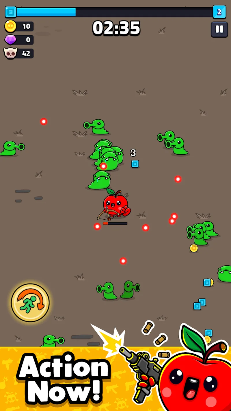 Apple Grapple: Survivor screenshot 2