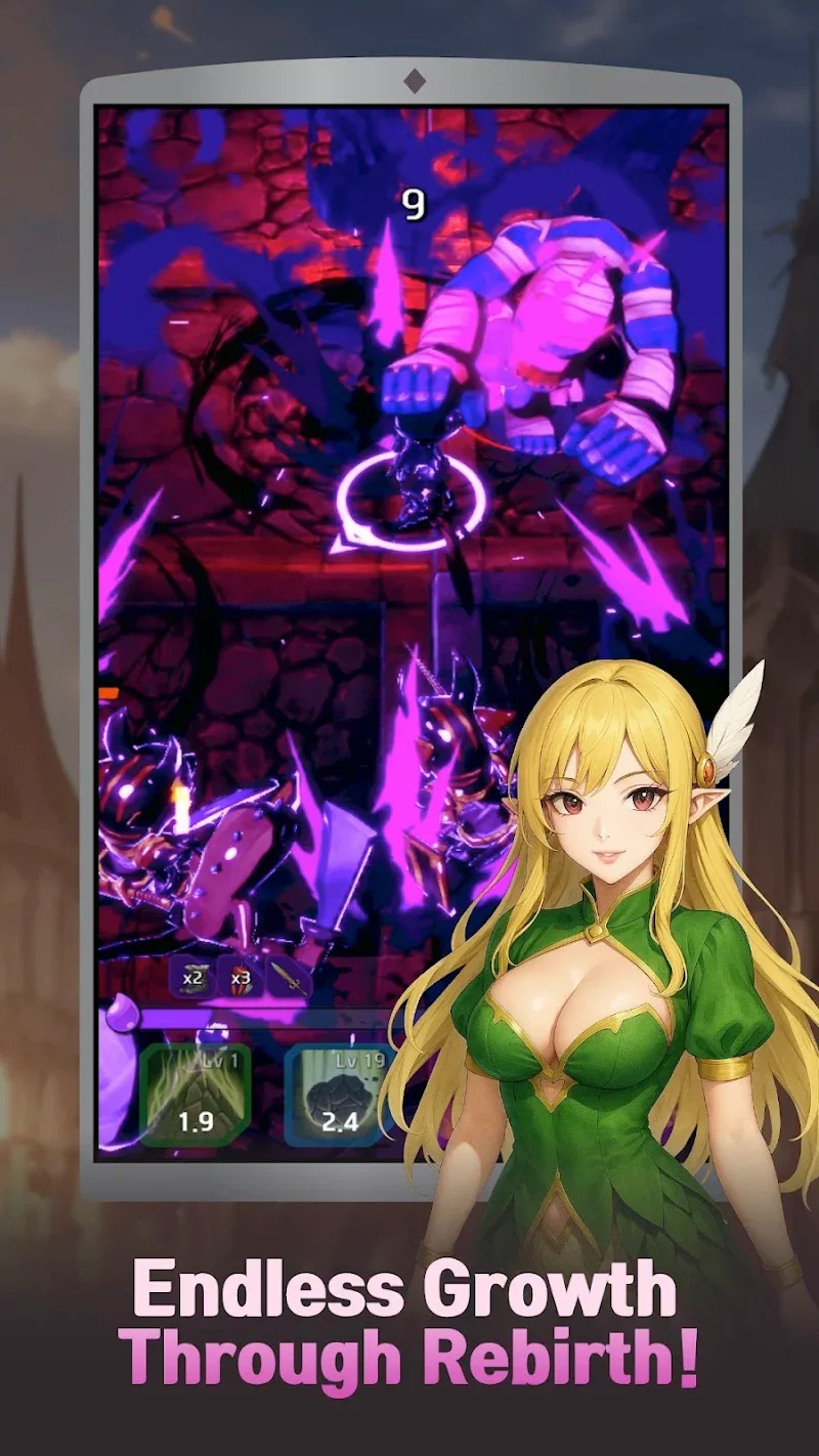 Arcane Knight: Idle RPG screenshot 3