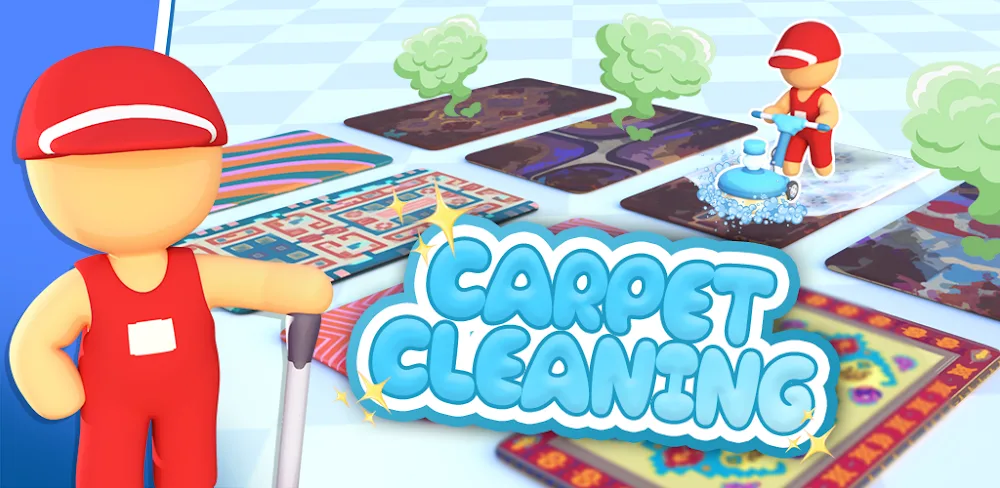 Carpet Cleaning ASMR gameplay screenshot 1