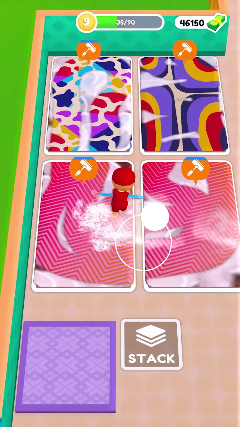 Carpet Cleaning ASMR gameplay screenshot 4