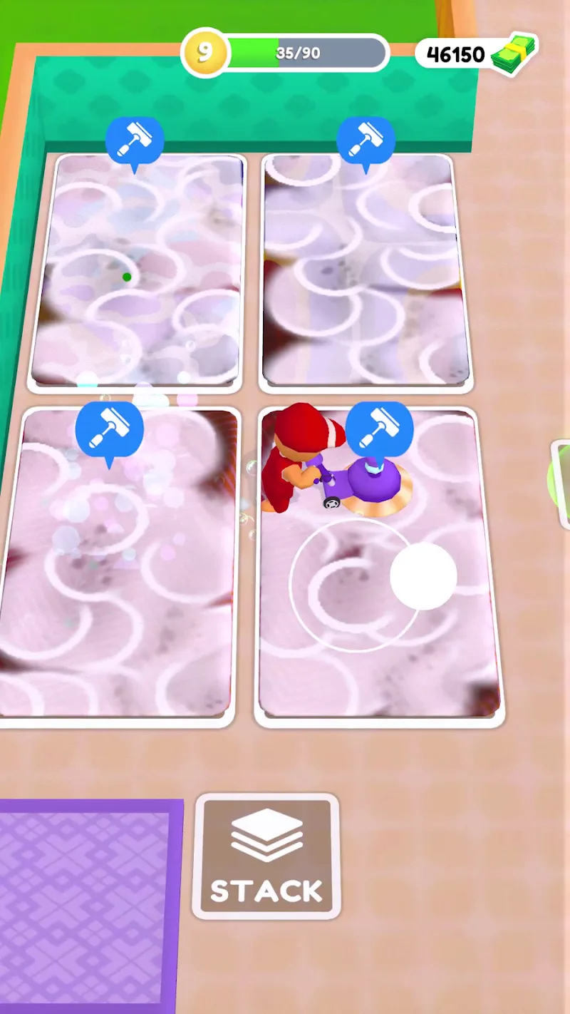 Carpet Cleaning ASMR gameplay screenshot 2
