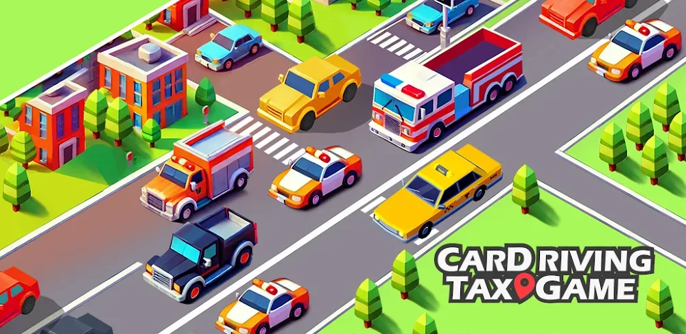 Car Driving Taxi Game screenshot 1
