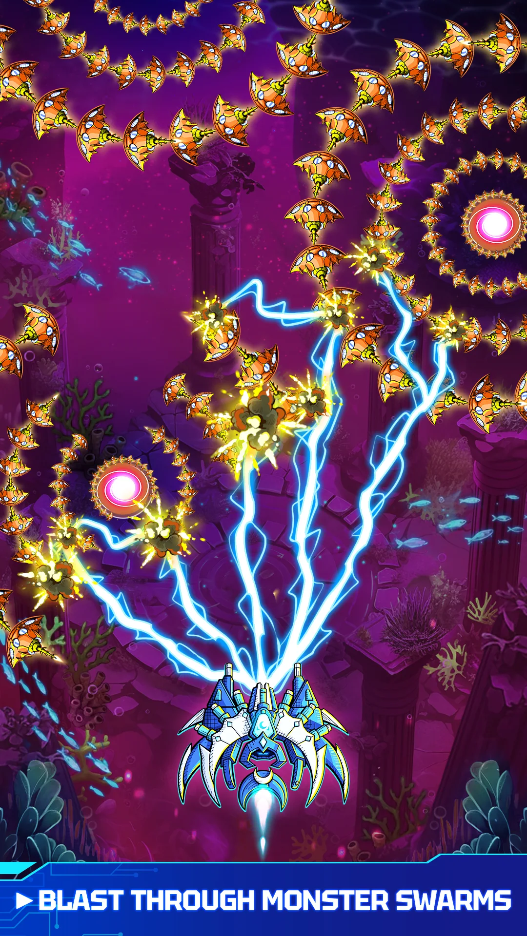 Atlantis: Alien Space Shooter screenshot 2