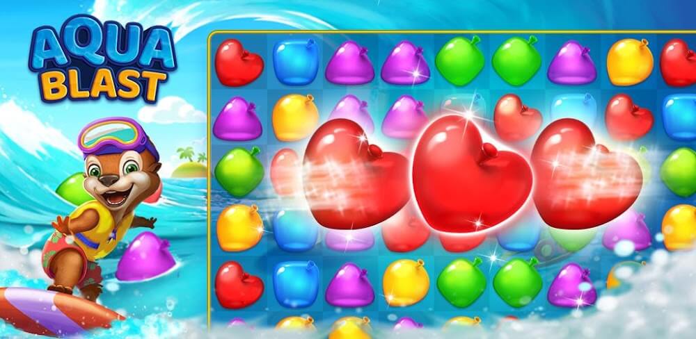 Aqua Blast: Match 3 Puzzle screenshot 1