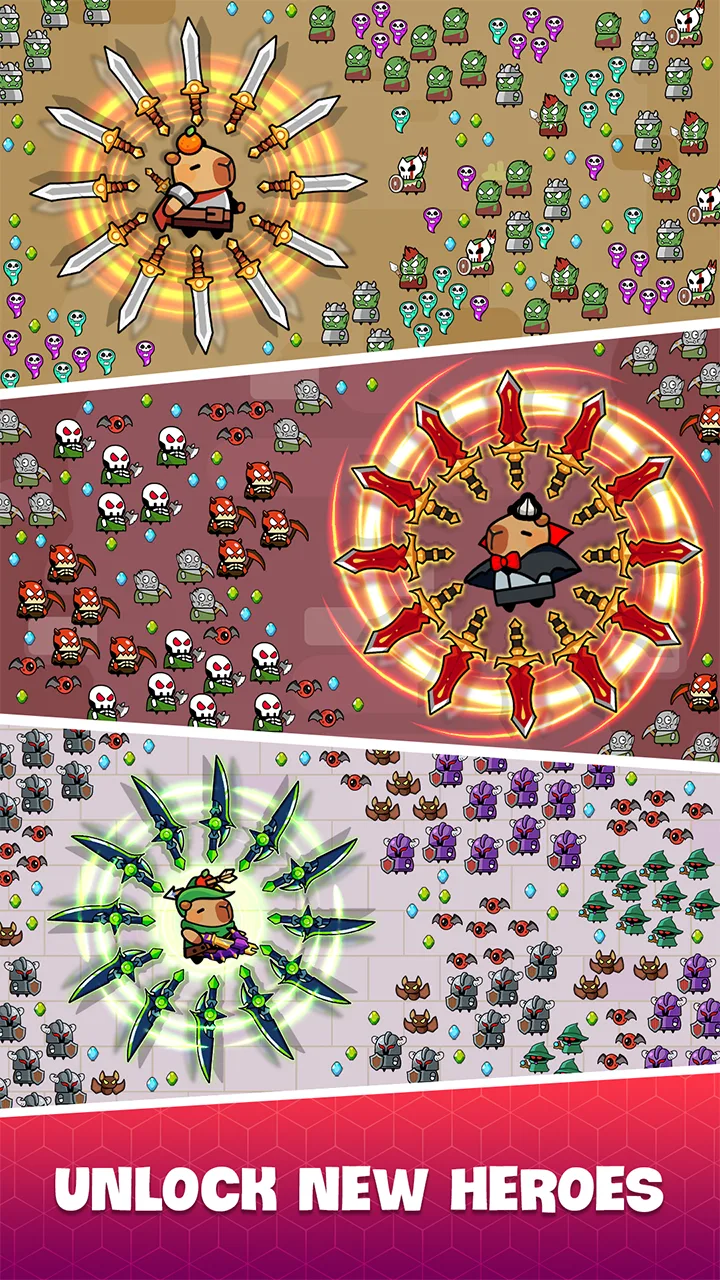 Capybara.io: Battle Survivor screenshot 3