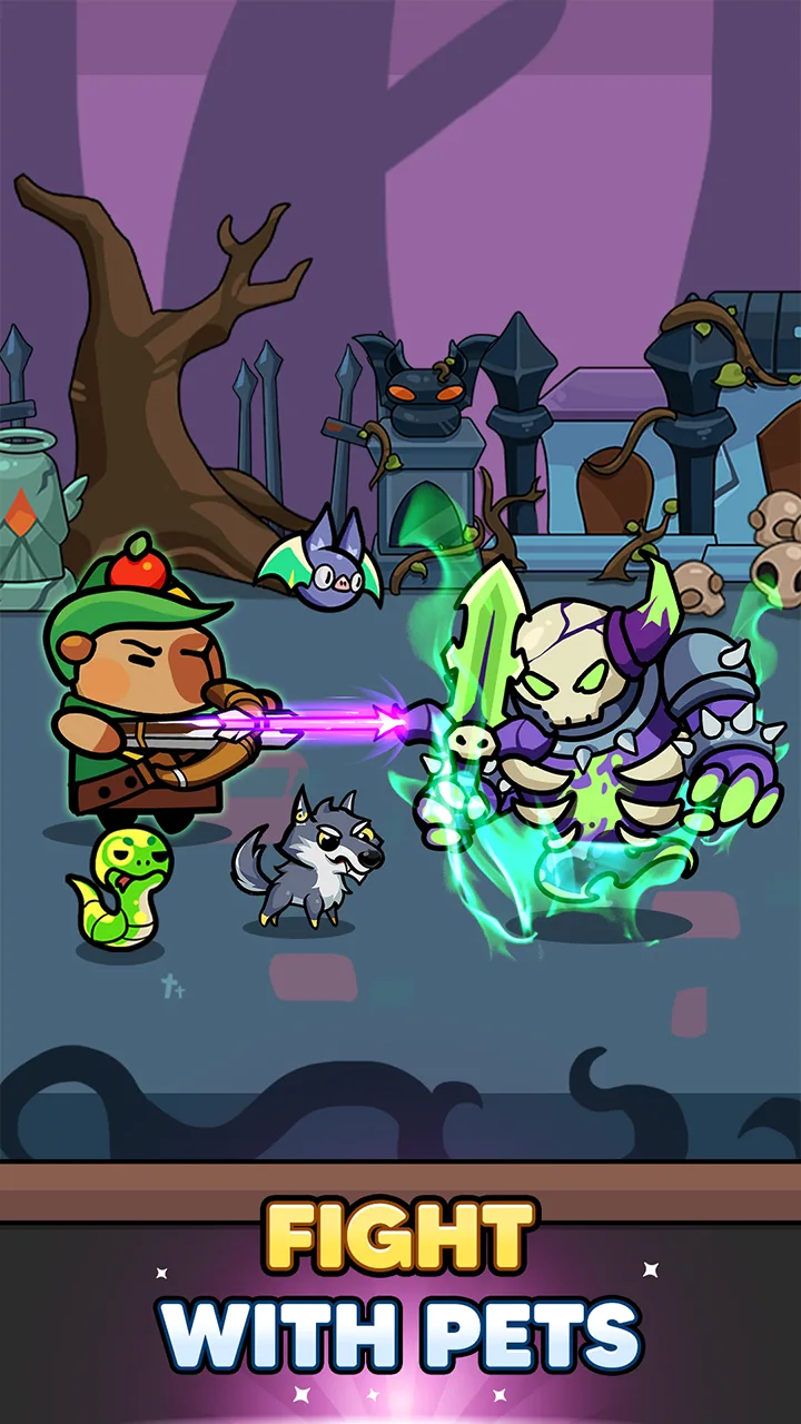 Capybara Survivor: Idle Battle screenshot 6