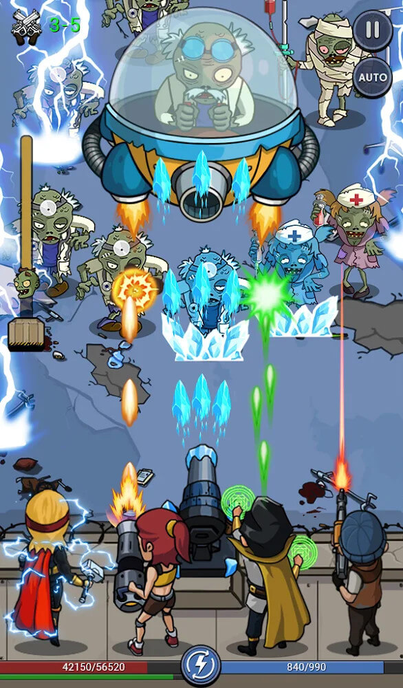 Zombie War Idle screenshot 4