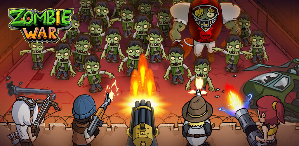 Zombie War Idle screenshot 1
