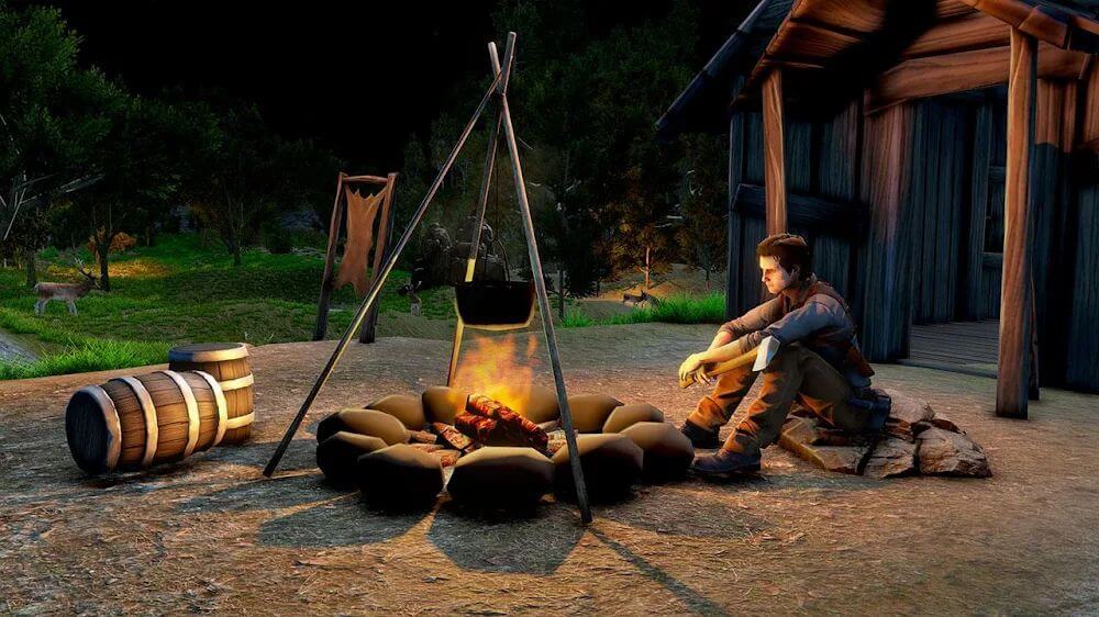 Woodcraft Island Survival screenshot 2