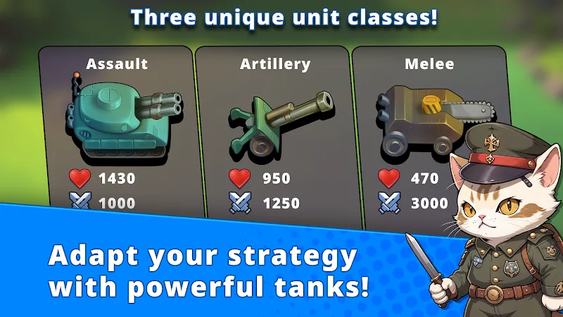 Cat Commanders: Tank Wars screenshot 5