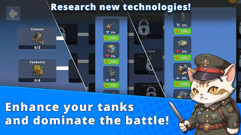 Cat Commanders: Tank Wars screenshot 6