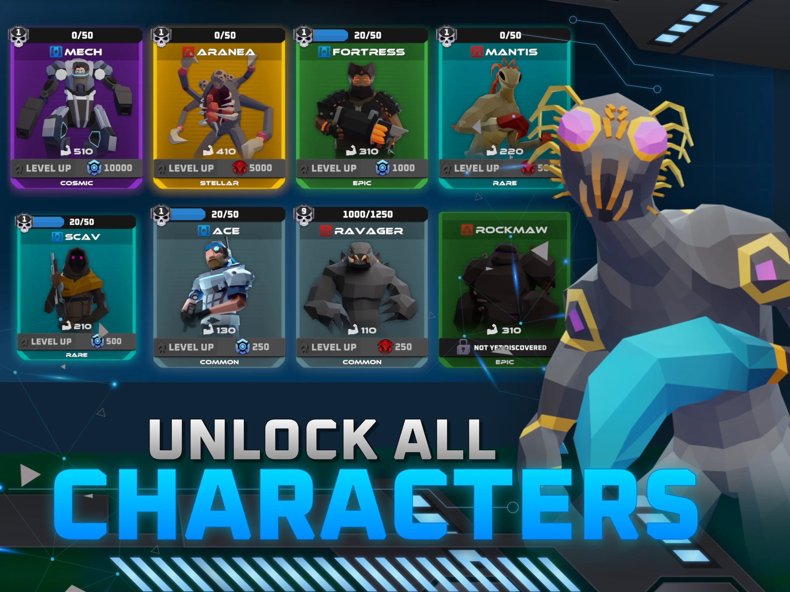 Alien Hunter: Stealth PvP screenshot 7