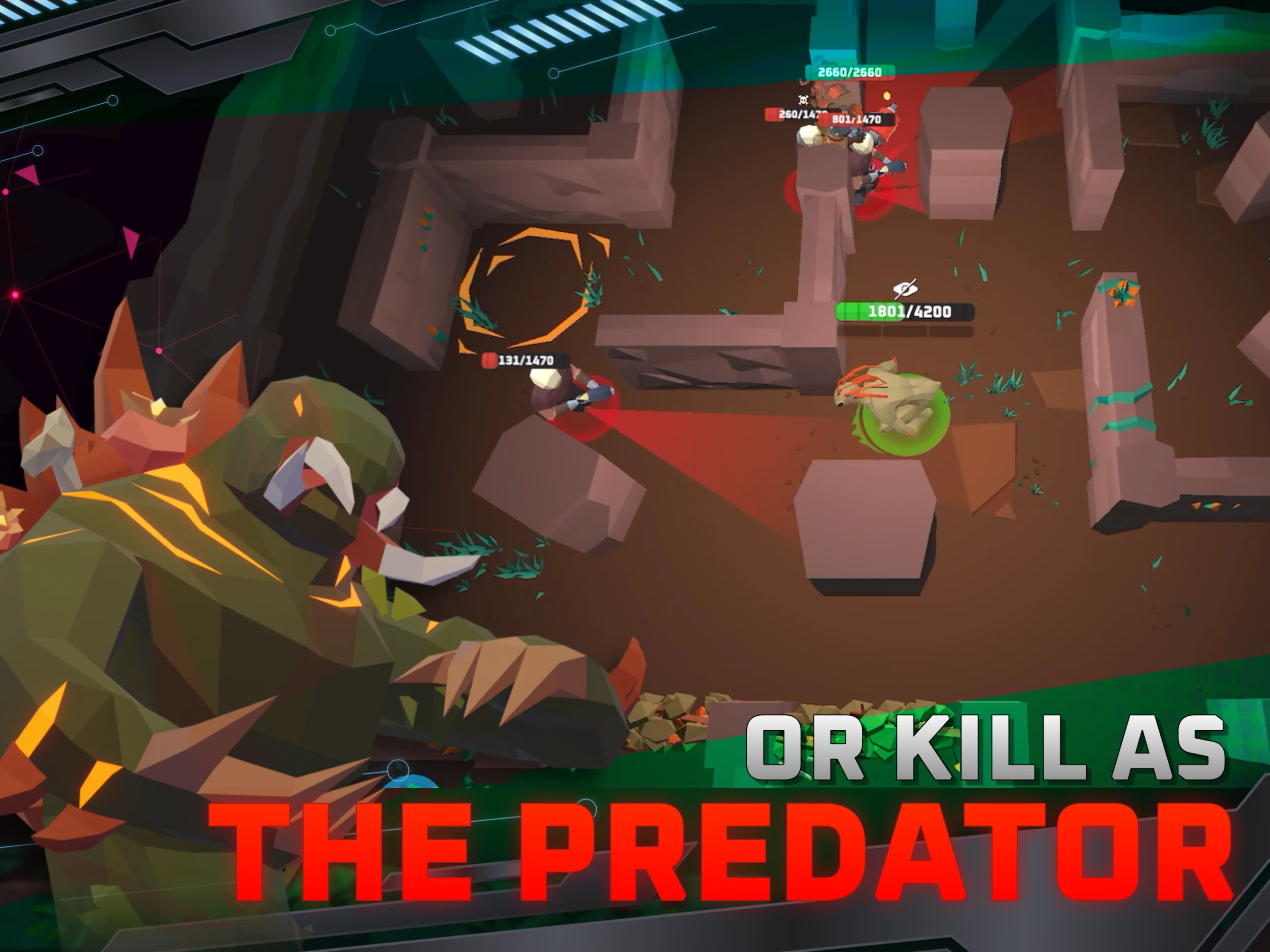 Alien Hunter: Stealth PvP screenshot 6