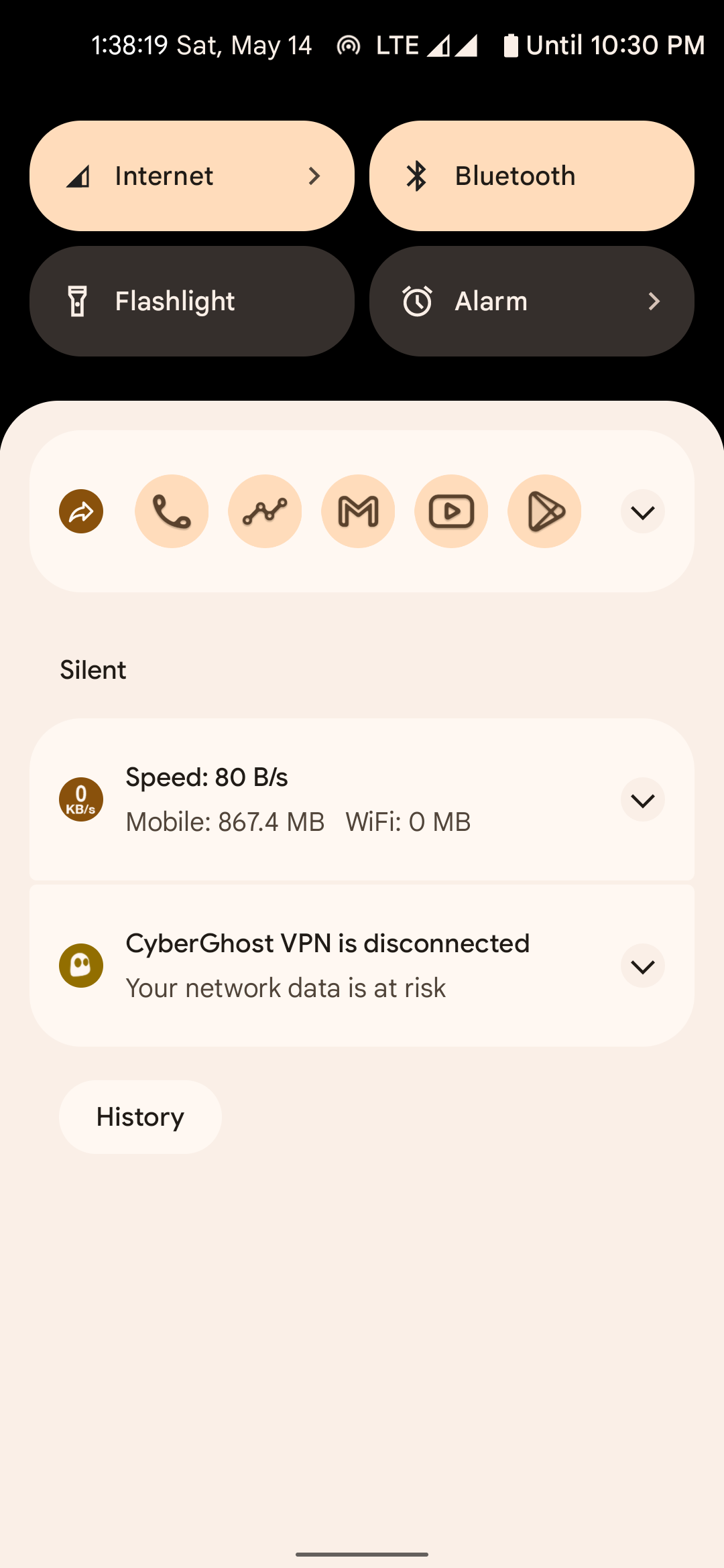 Notification Shortcuts screenshot 2