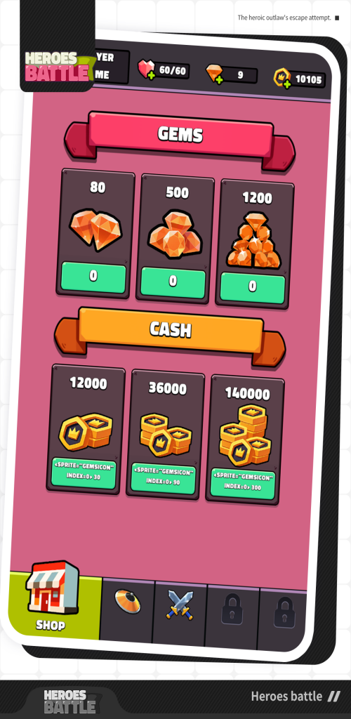 Heroes battle screenshot 2
